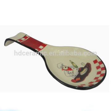 decorative ceramic spoon rests,ceramic spoon rest for kitchen