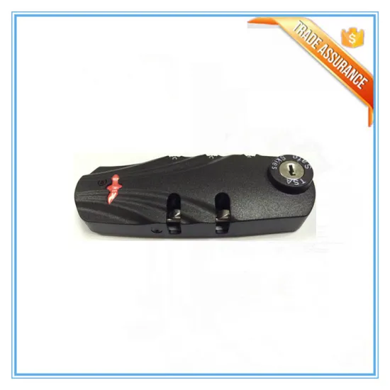 Travel Alloy Code Lock Custom Print Logo Locks For Luggage Zipper Bag Suitcase