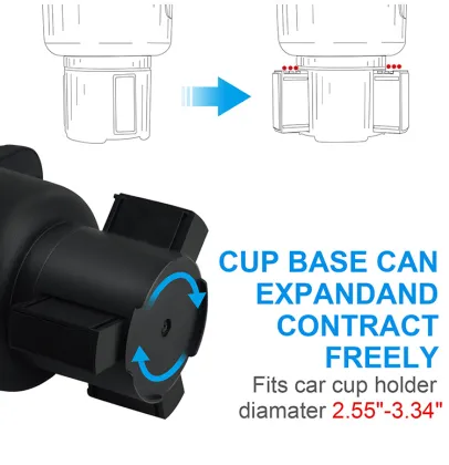 Wholesale Adjustable ABS Plastic Car Cup & Phone Holder