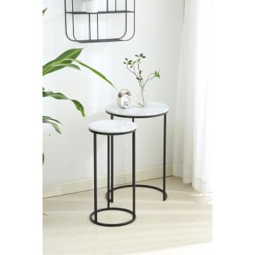 marble side table new design small size