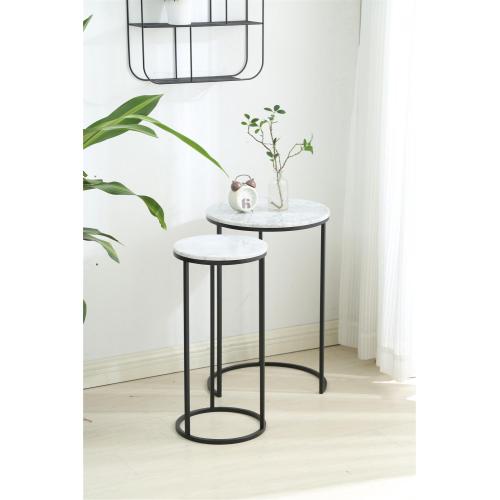 marble side table new design small size