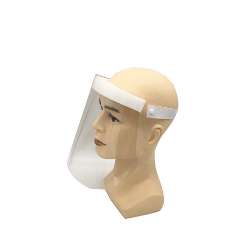 Clear reusable protection safety face shields