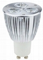 GU10 3 * 2w Led luci
