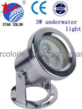 1w 3w  IP 68 Stainless steel LED underwater light