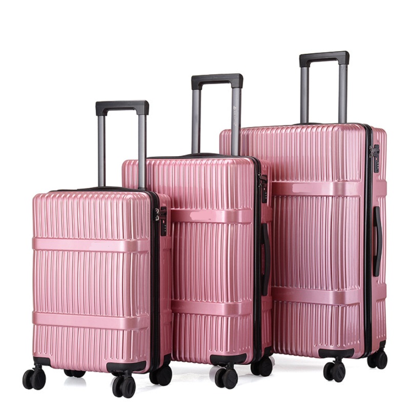 Pink Women Luggage Set