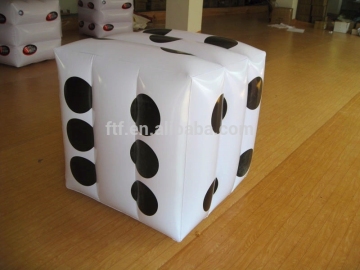 Giant inflatable dice for party