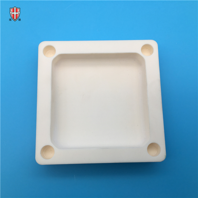 isolatic high temperature alumina ceramic panel base plate