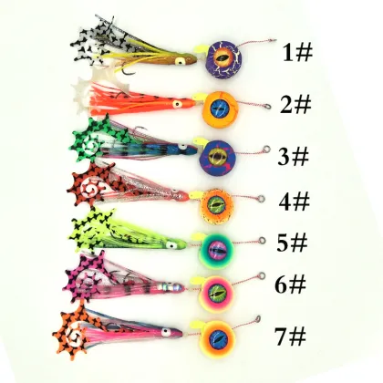CASTFUN Lead Jig Heads with BKK Hook - 60g to 150g Fishing Lures
