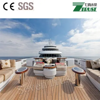 high quality outdoor yacht flooring pvc soft decking