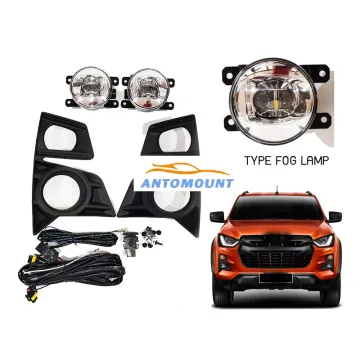 Uda Auto Parts LED Fog Lamp Sets for ISUZU DMAX Pickup 2020-2022
