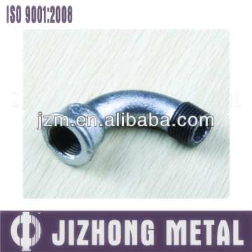 Malleable iron threaded tube fittings BS/DIN/NPT bends 1