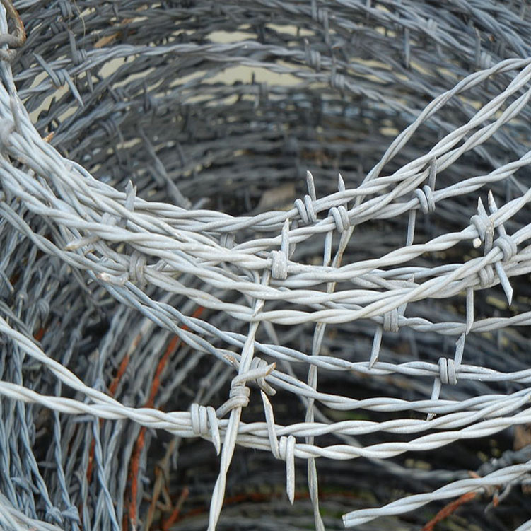 Supply galvanized barbed wire per meter length