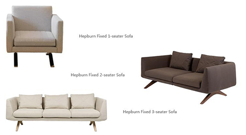 Hepburn Fixed 2 Seater Sofa