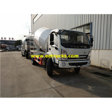 Yuejin 2500L Small Concrete Mixer Trucks