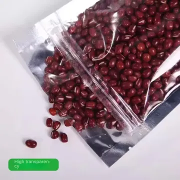 Custom Aluminum foil moisture-proof zipper bags for food moistureproof packaging