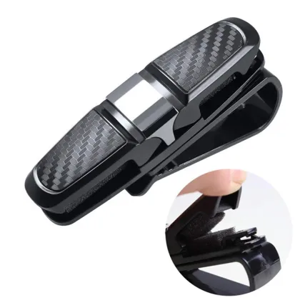 Kapai Supply Sunglasses Holder for Car Sun Visor