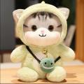 Cute transforming cat plush toy