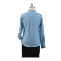 Langarm Casual Shirts Vintage Streifen Bluse