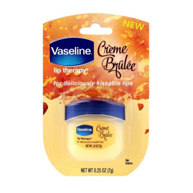 100% Pure Vaseline Lip Balm Petroleum Jelly Natural Moisturizing Cream Original Cocoa butter Creme Brulee Balsam lip moisturizer