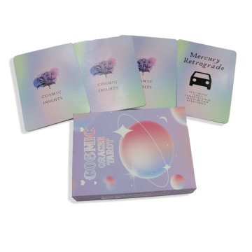 Personalized Oracle Cards with Guidebook and Durable Cardboard Box