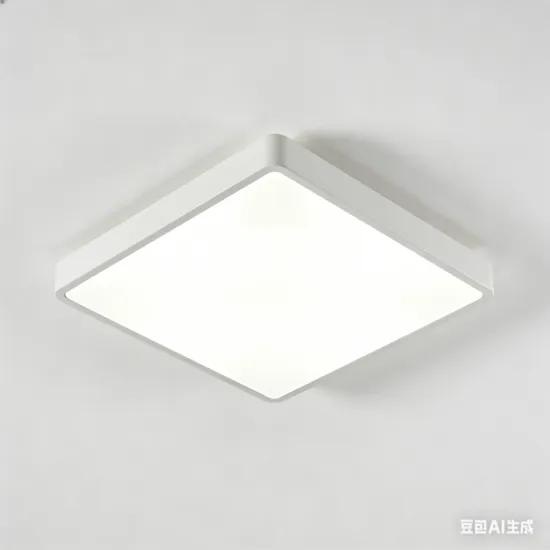 LED ceiling lamp for quiet interiors