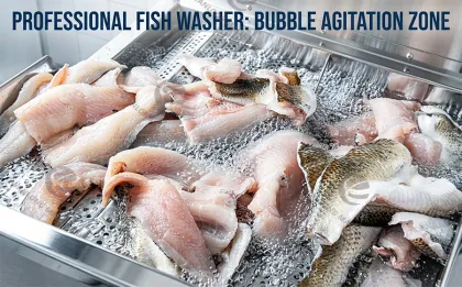 Industrial Fruit and Vegetable Washing Machine | High-Capacity Vegetable Cleaning Machine