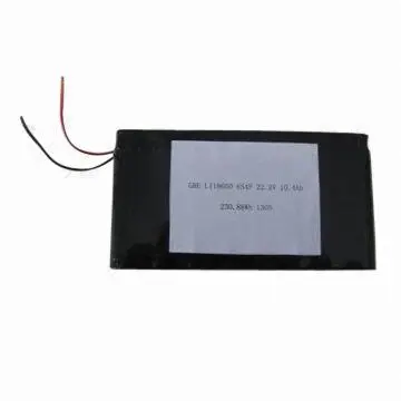 22.2V 10.4Ah Lithium-ion Battery Pack, 6S4P 3 x 8 Parallel, UL, CE and RoHS Listed