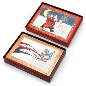 High Quality Glitter Decorations Greeting Card