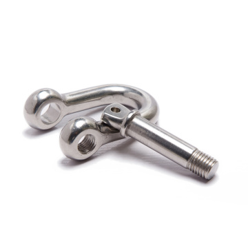 Stainless steel D shackle Japan type DEE shackle