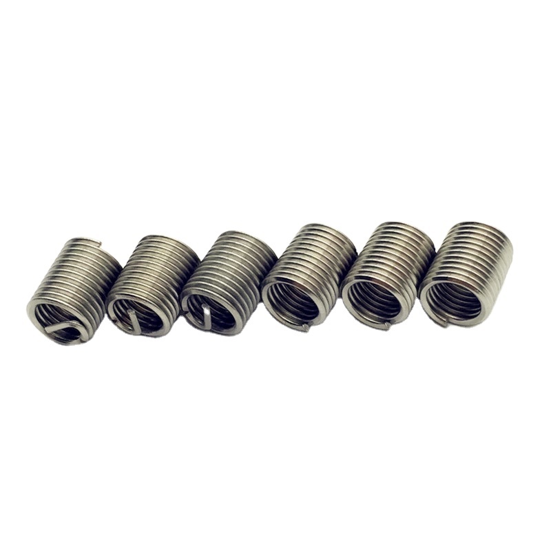 Standard Stainless Steel Thread Insert with Free-Running Coils Available in Metric Sizes