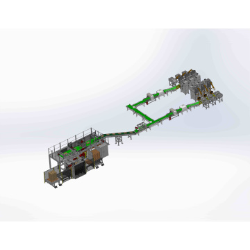 Упаковка для расширенного клапана с расширенным решением для укладки