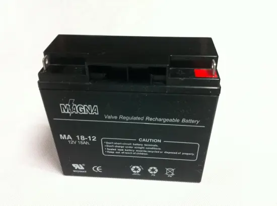 12V 18Ah VRLA AGM/SLA Batteries