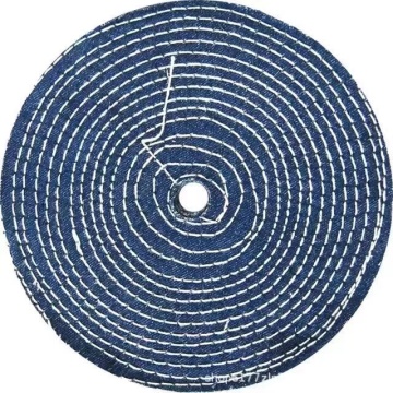 Ruota di lucidatura da 6 pollici in denim