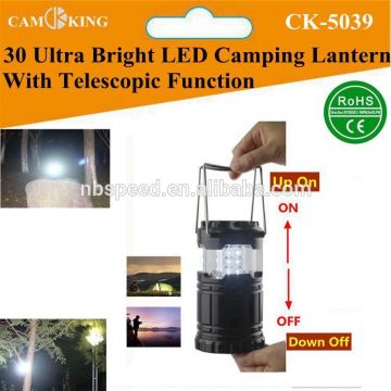 30LED Telescopic Camping Light With Metal Handle