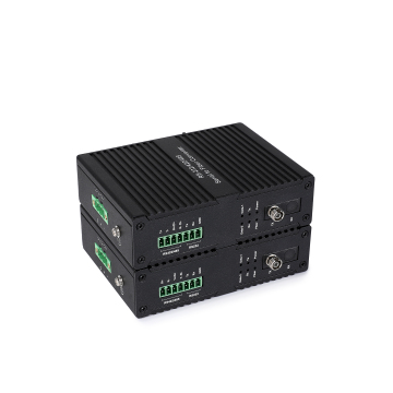 Industrial Grade RS485/422/232 Serial Port to Fiber Converter