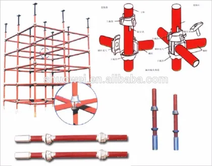 Cuplock Scaffold, Ringlock Scaffold, Coupler Tubular Scaffold For Sale