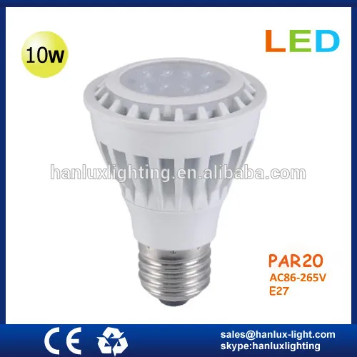 10W LED Par20 bulbs CE ROHS
