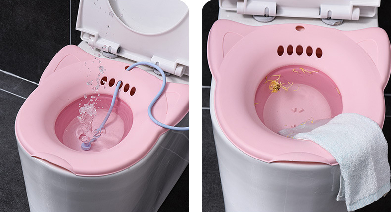 Folding Sitz Bath Bowl for Postpartum Women Bidets