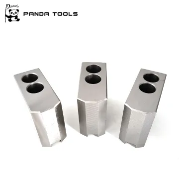 8 Inch 3 Jaw Soft Jaw CNC Power Hard Jaws Lathe Chuck