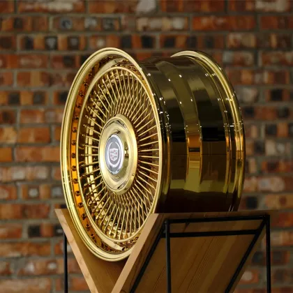 Golden Wire Wheels 100 Spoke