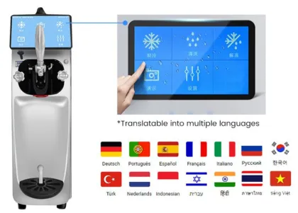 DIY Ice Cream Roll Machine for Home Use: Self-Service Soft Serve and Glace Creme Glacee Making