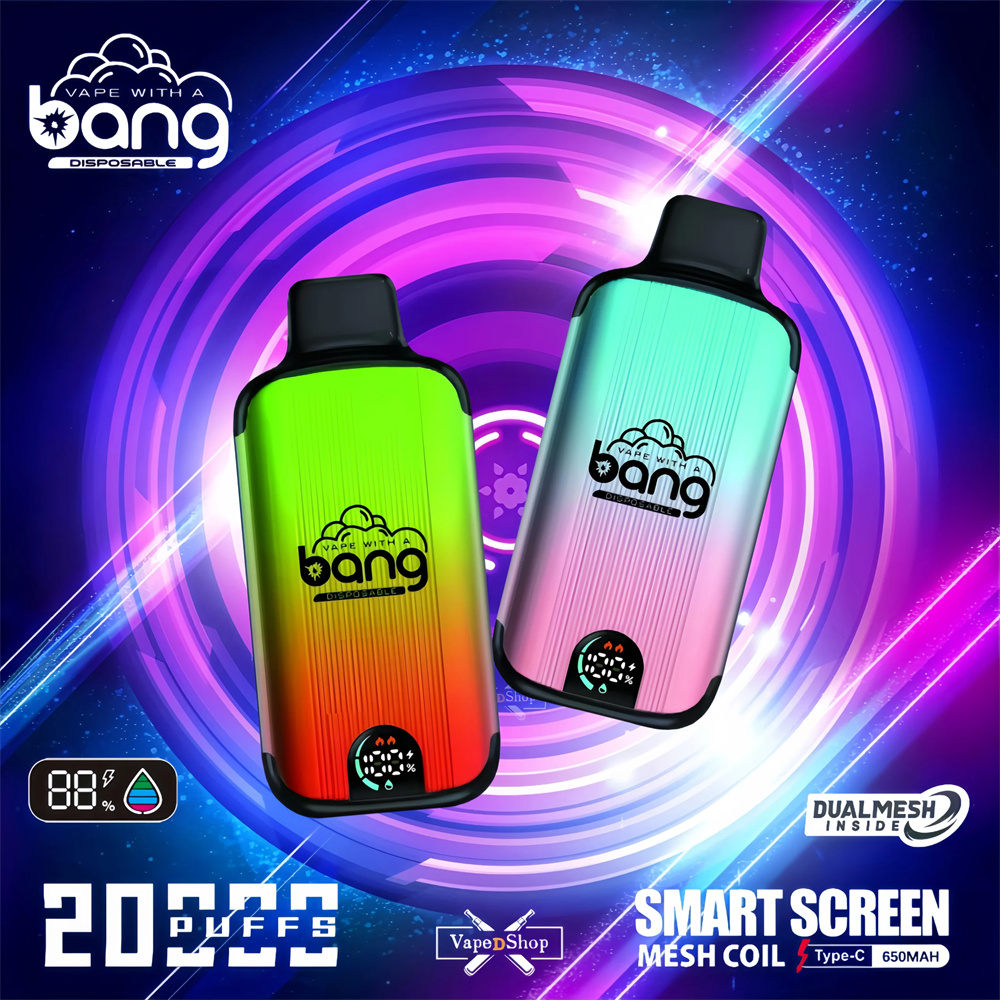 Bang 2000 Puffs Vape có thể sạc lại Vape Bán buôn Đức