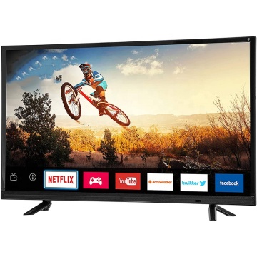 Chinese Manufacturer's 32-inch 2K LCD Smart Networked Flat Screen TV with HD Resolution