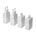 1C1A 2-порт 65W Gan Wall Charger PD Зарядное устройство