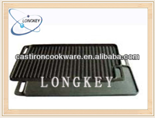 2014 Hot Sale Cast Iron Griddle / Cast Iron Grill