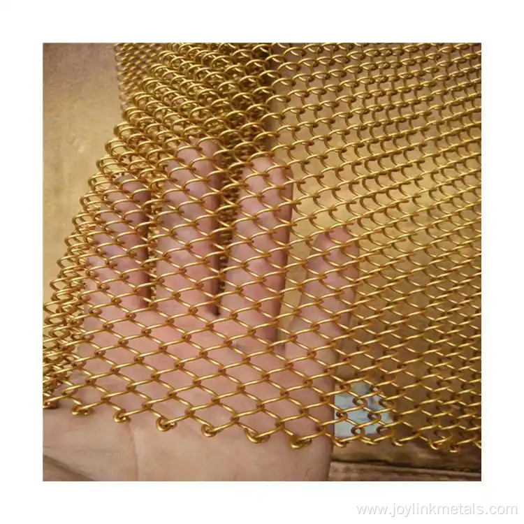 Decorative Hanging Aluminum Link Chain Metal Curtain