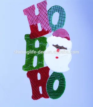 HOHOHO ornament santa decoration for xmas