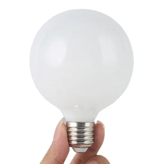 High Quality 85-265V Milky Glass Cover E27 Globe Bulb Opal White G80 G95 G125