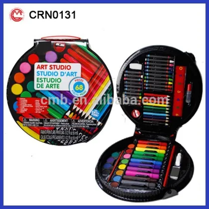 68pcs art painting stationery kids set