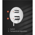 Fonctions spéciales 2 rond Valve dissimulée